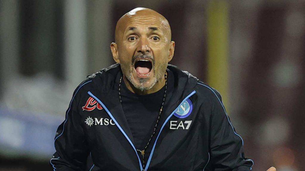 Luciano Spalletti, allenatore del Napoli 