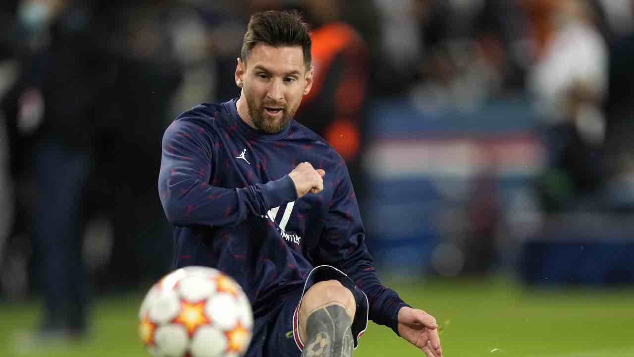 Messi PSG Pallone d'Oro 2021