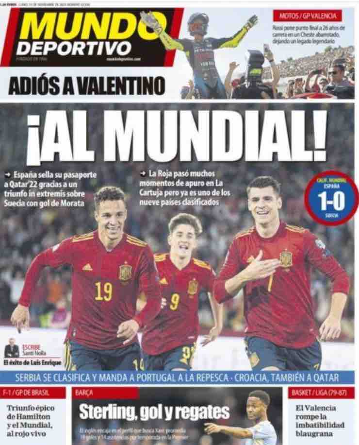 Mundo Deportivo Spagna 
