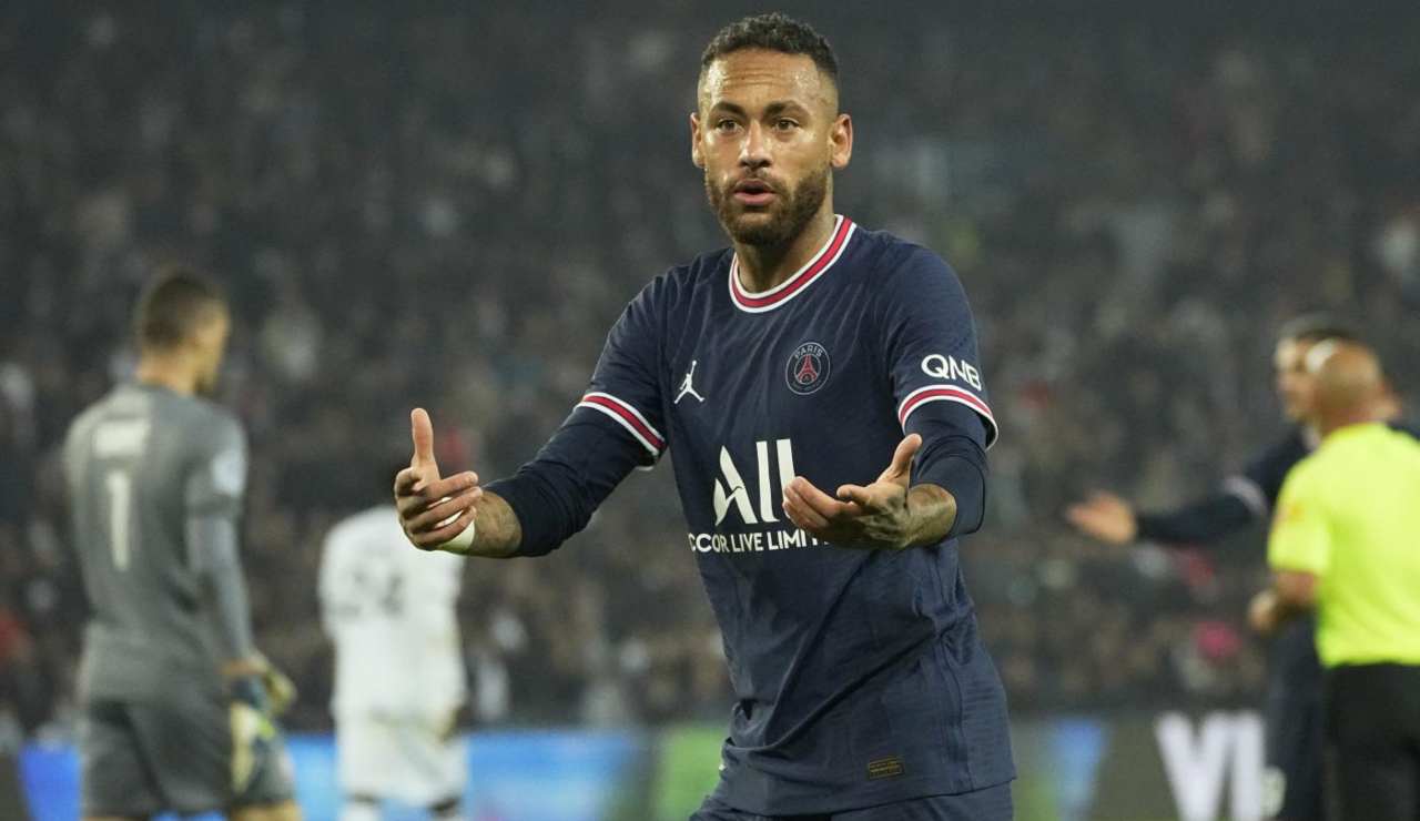 Neymar PSG Esultanza