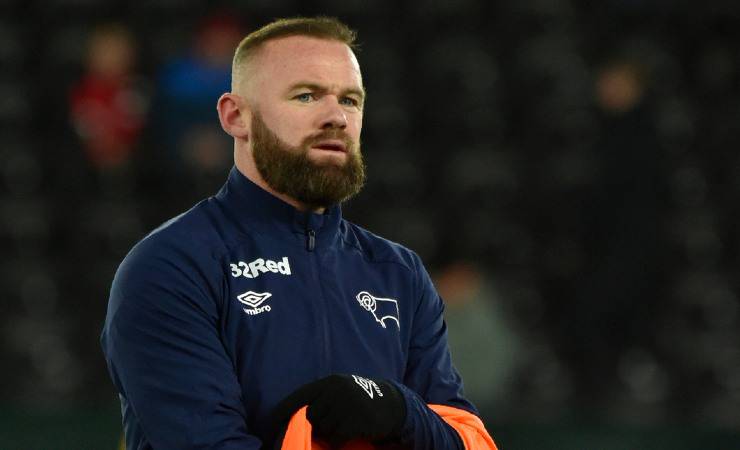 Rooney, l'allenatore del Derby County 