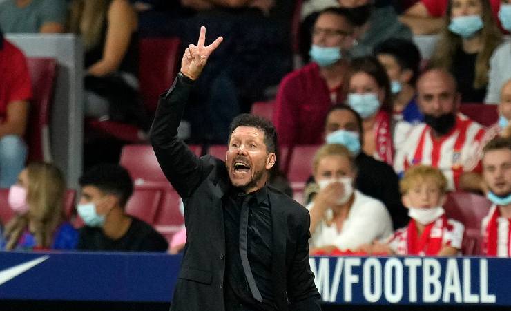 Simeone, allenatore Atletico Madrid