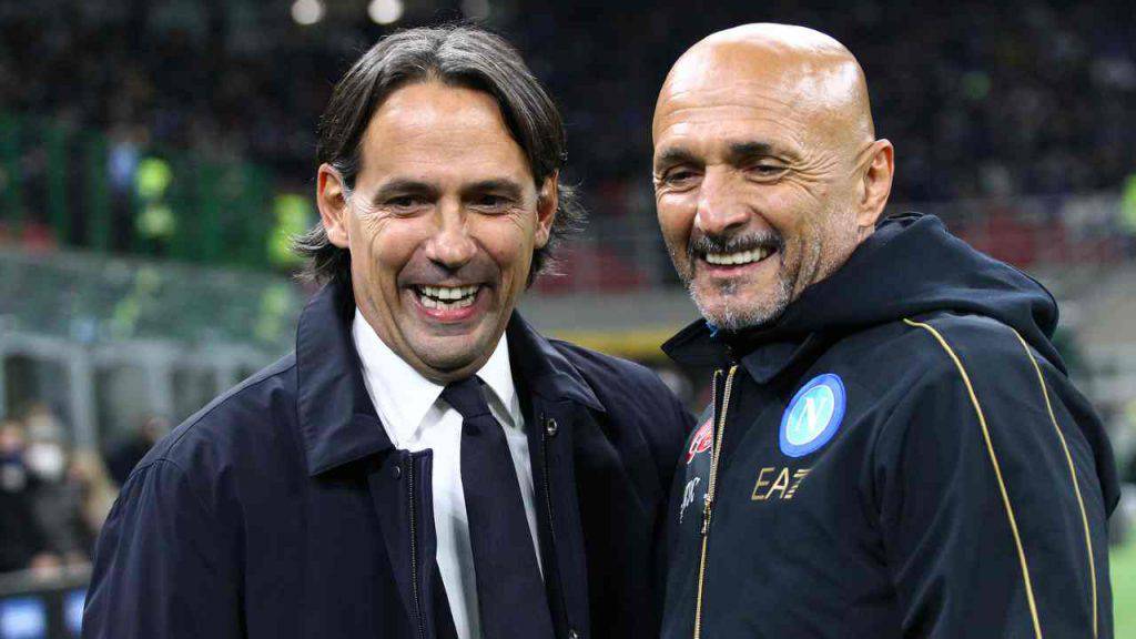 Simone Inzaghi e Luciano Spalletti