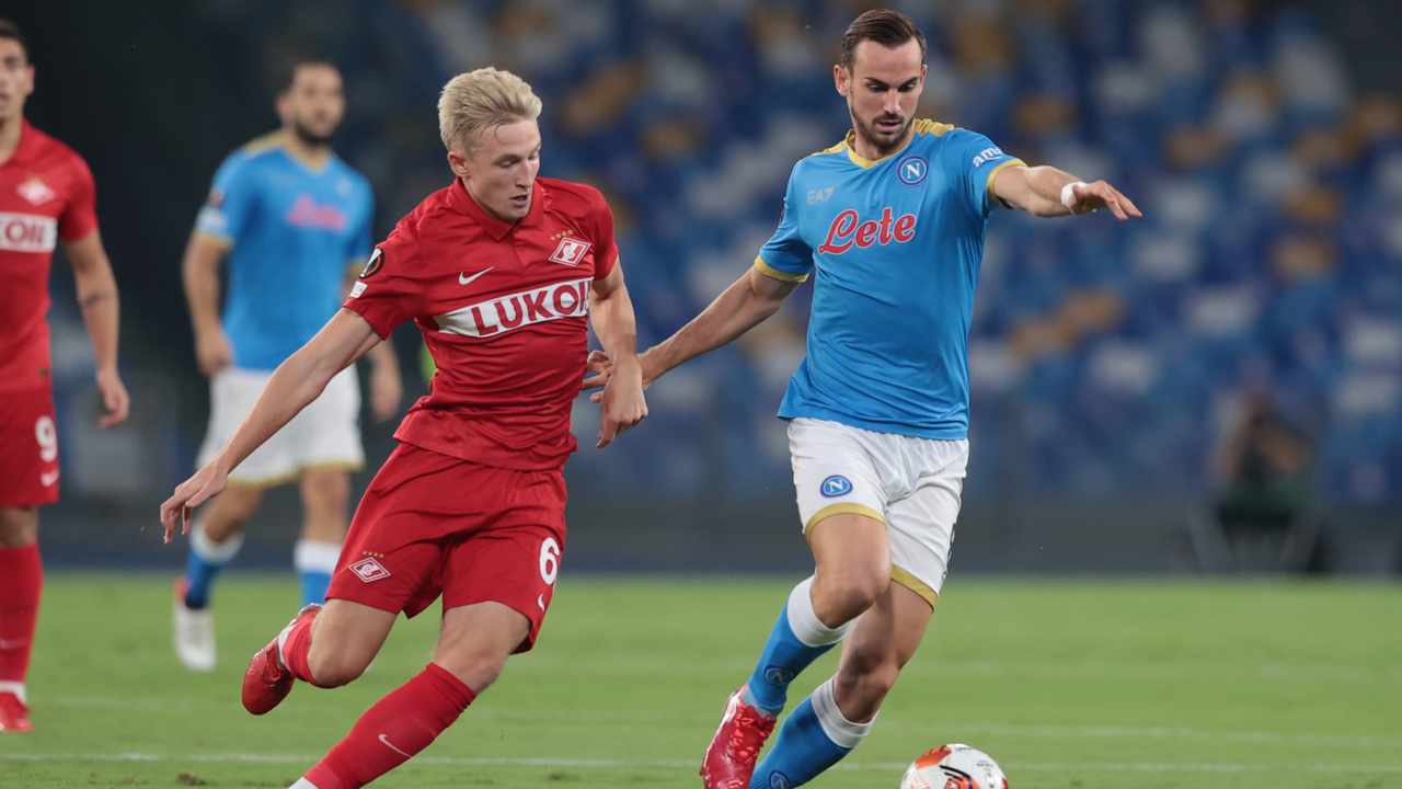 Spartak Mosca Napoli