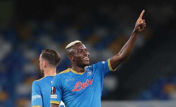 Victor Osimhen, attaccante del Napoli