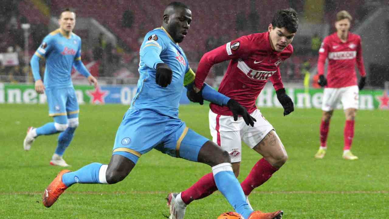 highlights Spartak Mosca-Napoli