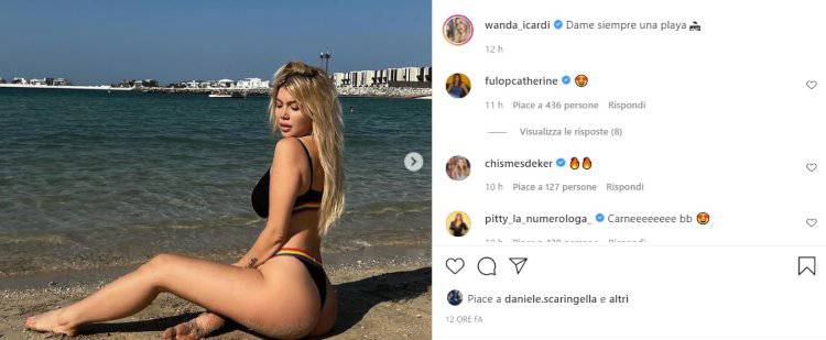 wanda nara post instagram