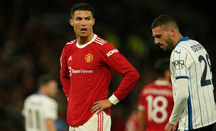 Cristiano Ronaldo, attaccante del Manchester 