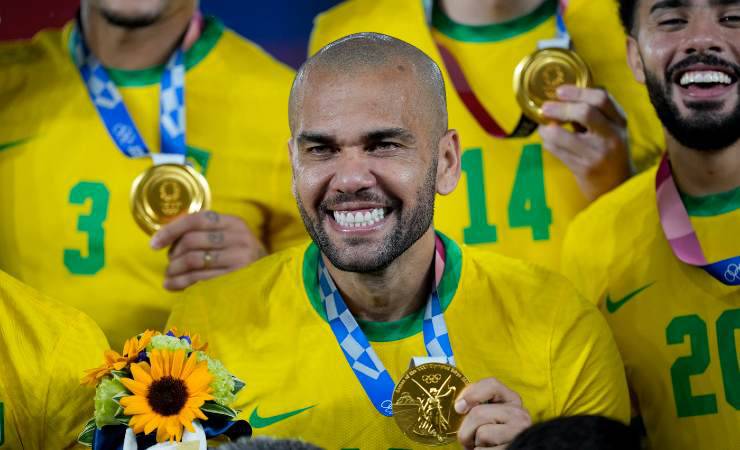 Dani Alves e l'Oro Olimpico 