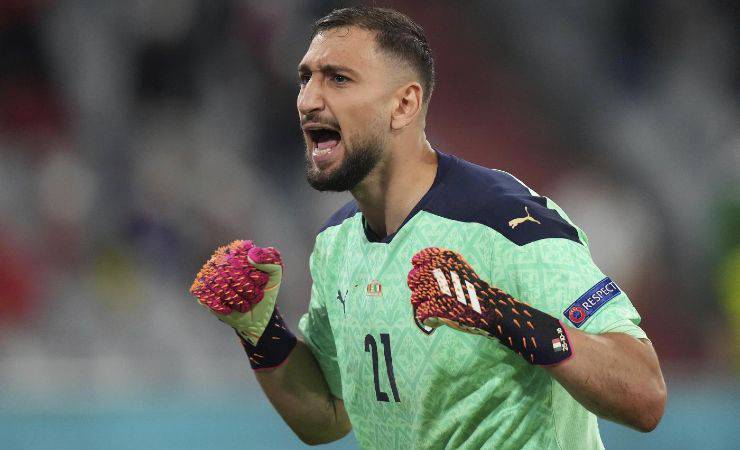 Donnarumma, portiere dell'Italia