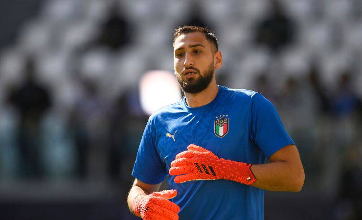 Donnarumma, portiere della Nazionale 