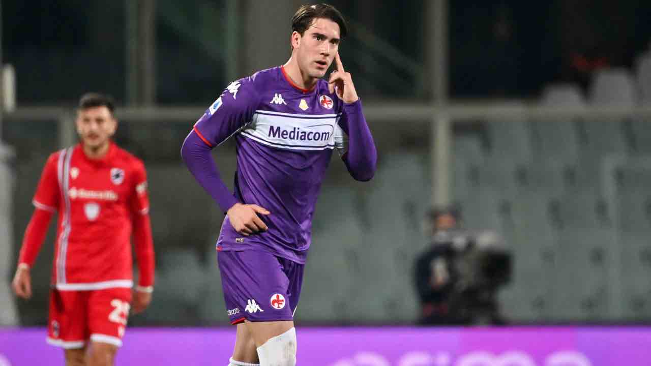 Vlahovic Fiorentina 