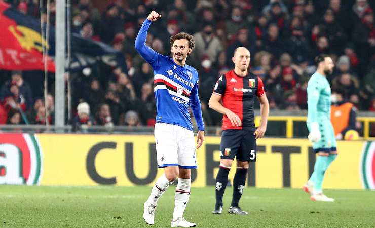 Gabbiadini, attaccante Sampdoria