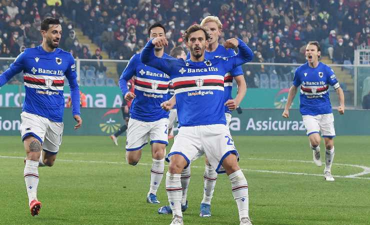 Gabbiadini, attaccante Sampdoria 