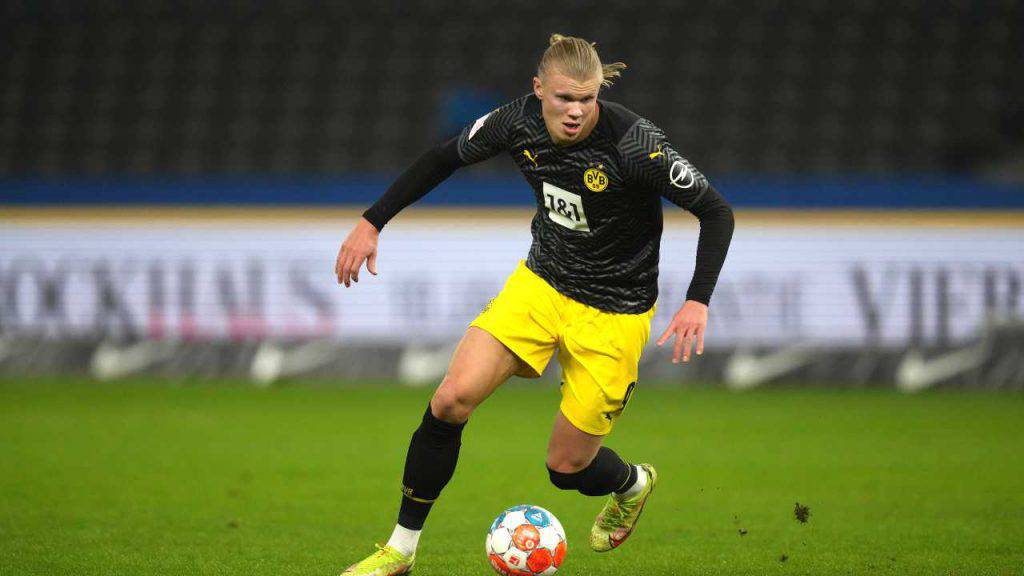 Haaland Borussia Dortmund 20211219