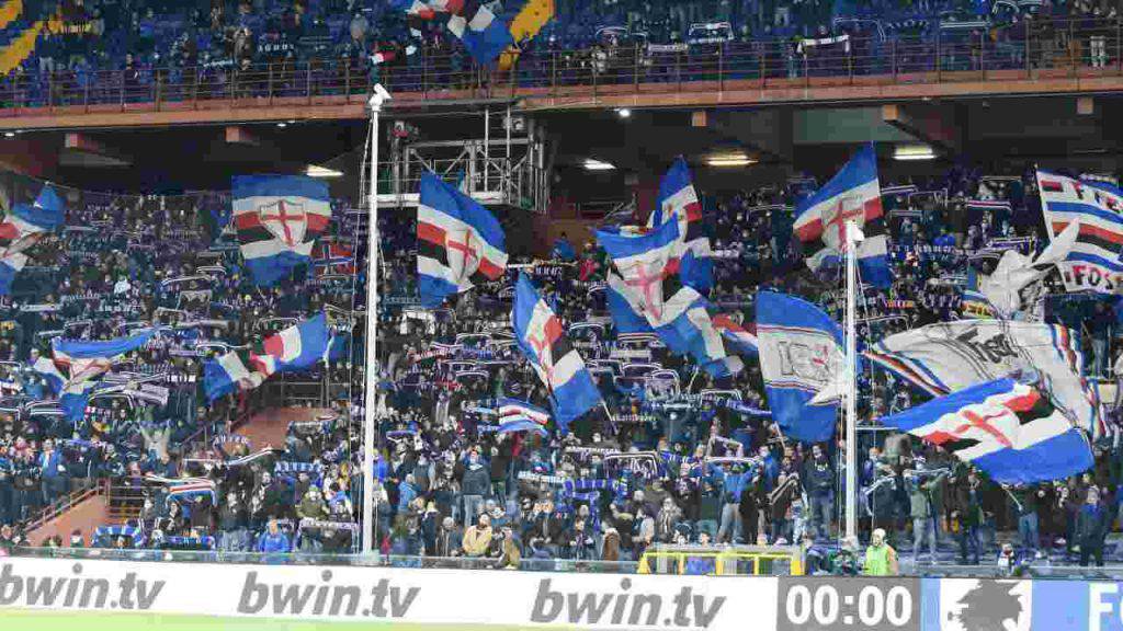 I tifosi della Sampdoria