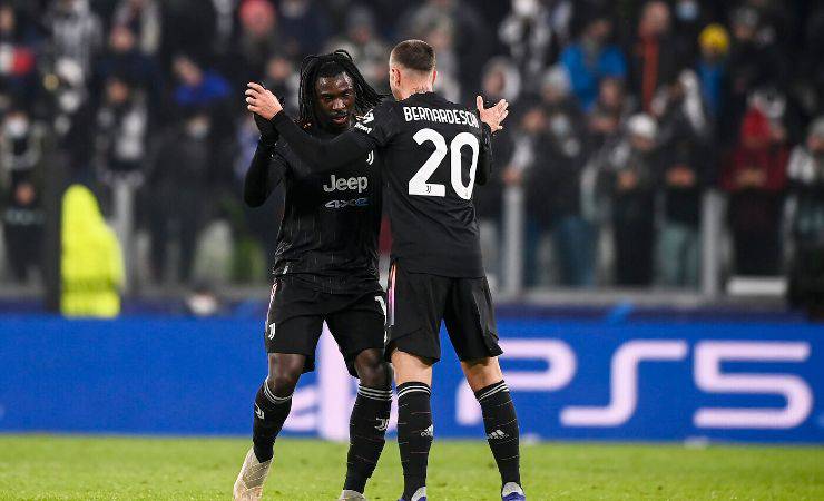 Kean e Bernardeschi