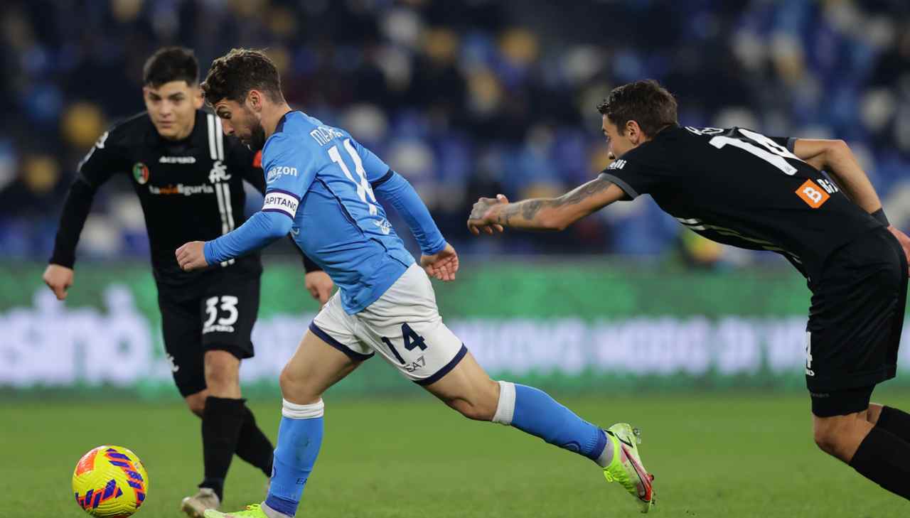 Serie A, highlights Napoli-Spezia: gol e sintesi partita