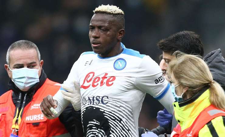 Osimhen, attaccante del Napoli