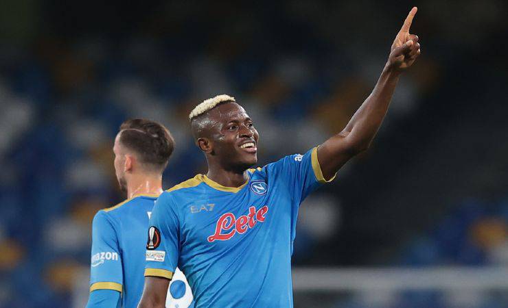 Osimhen, attaccante del Napoli 20211228 calciotoday