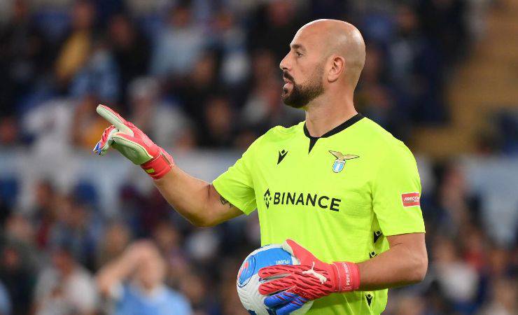 Reina, portiere della Lazio 