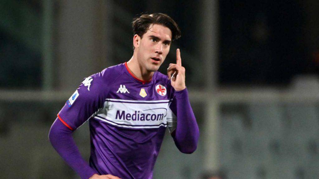 Vlahovic, attaccante Fiorentina