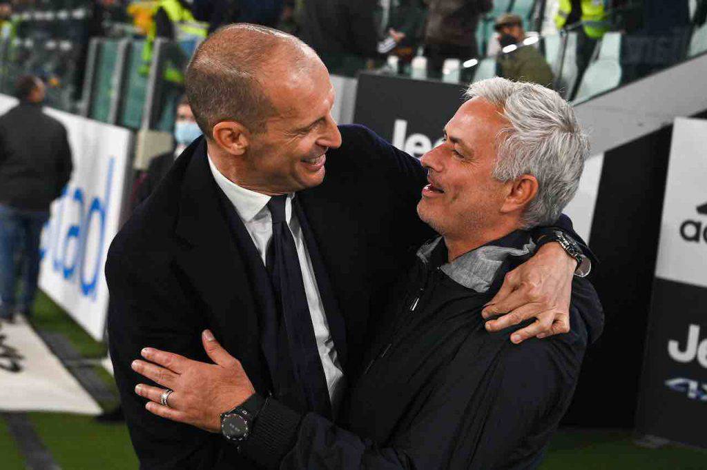 Allegri e Mourinho