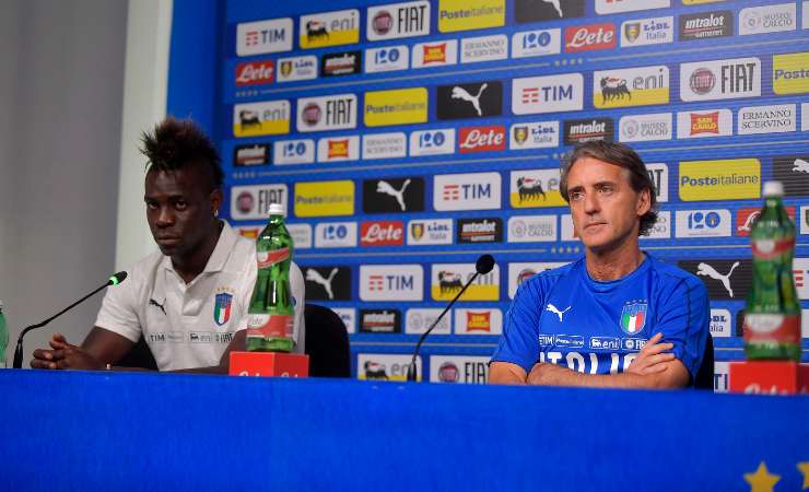 Balotelli e Mancini