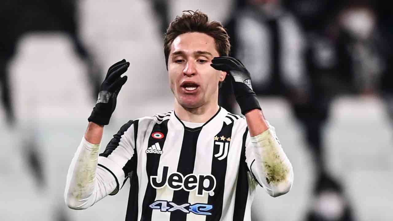 Chiesa infortunio Juve 