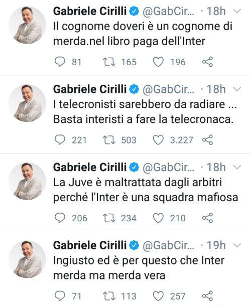Gabriele Cirilli Twitter