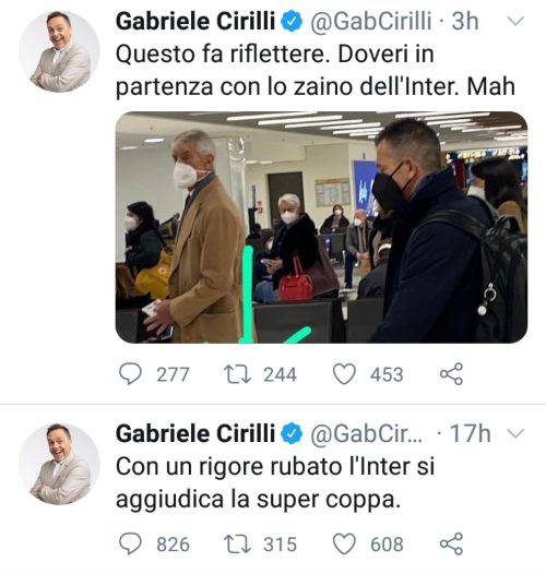 Gabriele Cirilli Twitter