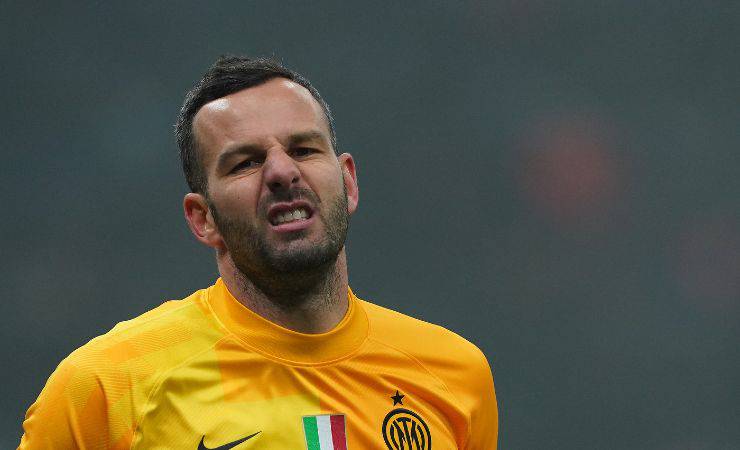 Handanovic, portiere dell'Inter 