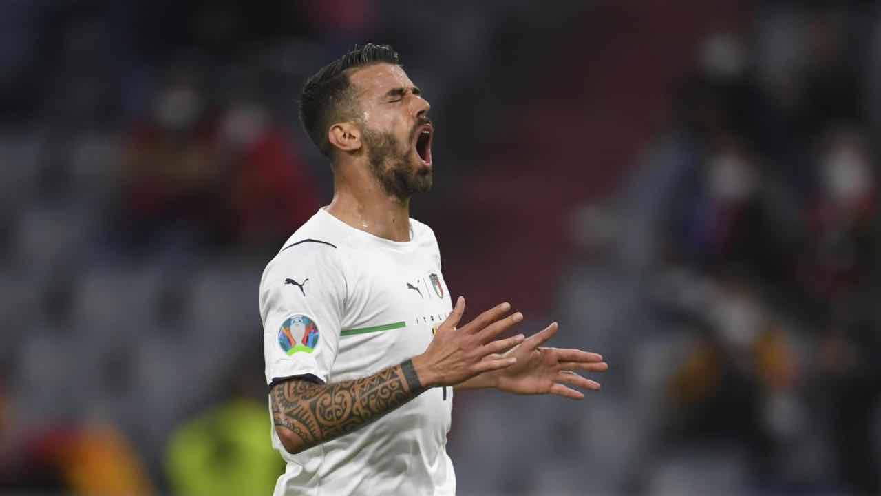 Spinazzola Italia Roma polemica FIGC 