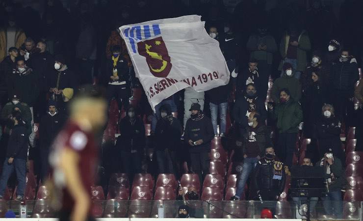 Salernitana tifosi Calciotoday 20220126 (LaPresse)