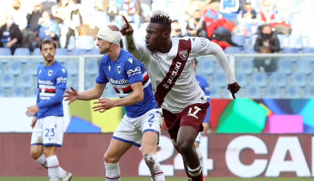 Sampdoria-Torino highlights