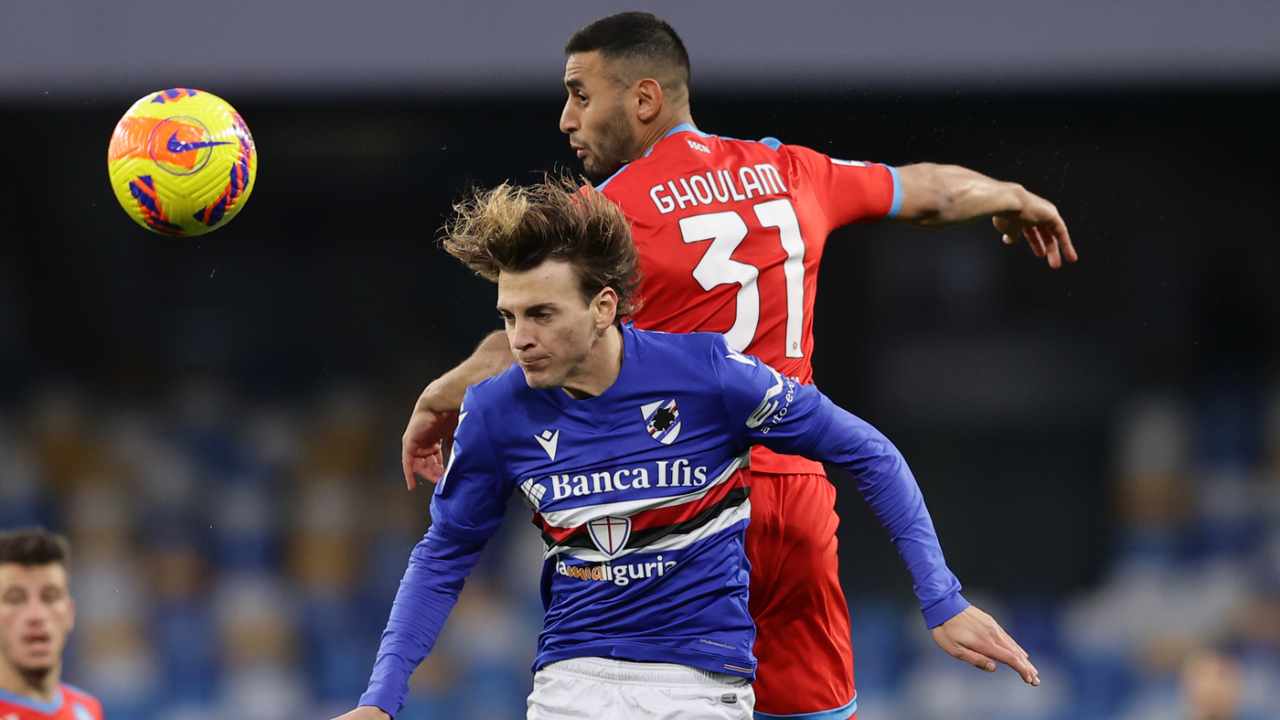 highlights napoli sampdoria