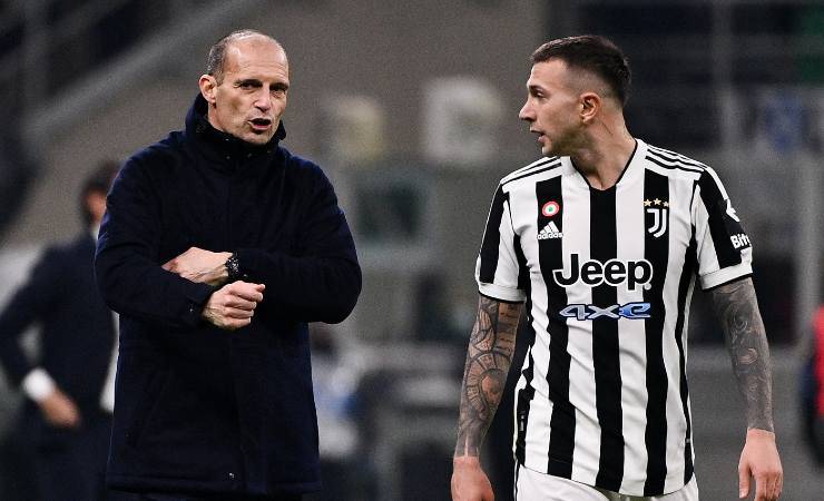 Allegri e Bernardeschi 