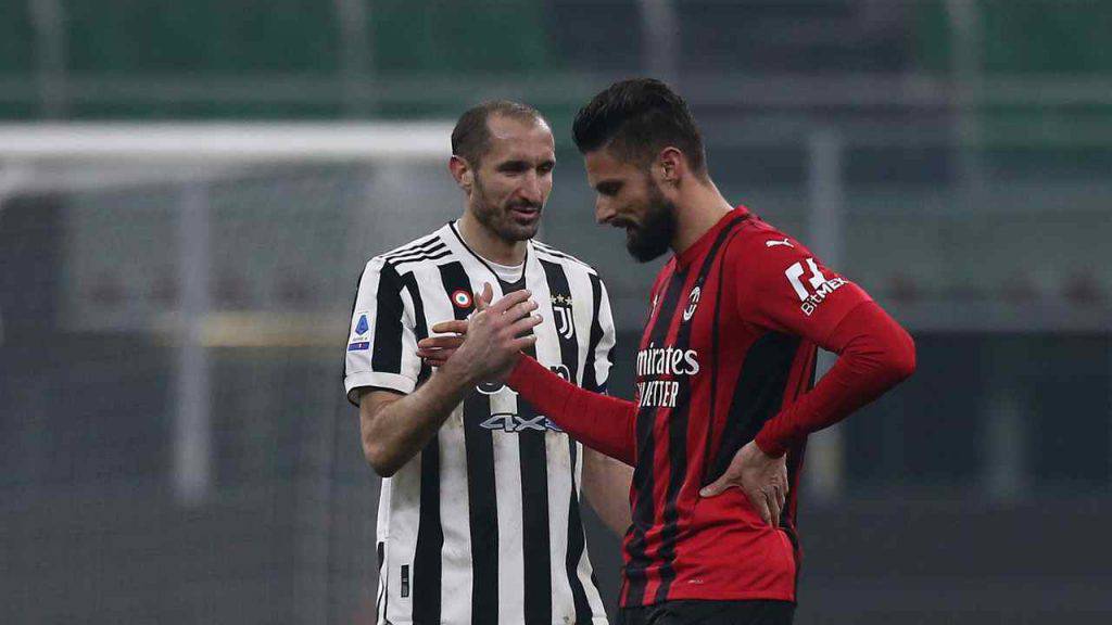 Chiellini e Giroud