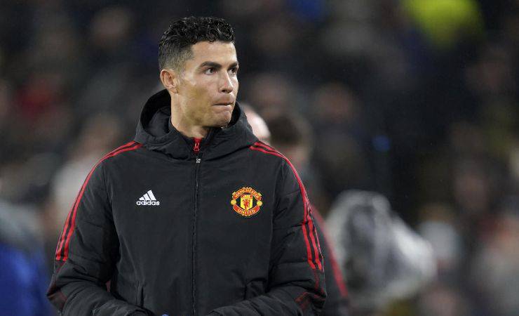 Cristiano Ronaldo, attaccante del Manchester United 