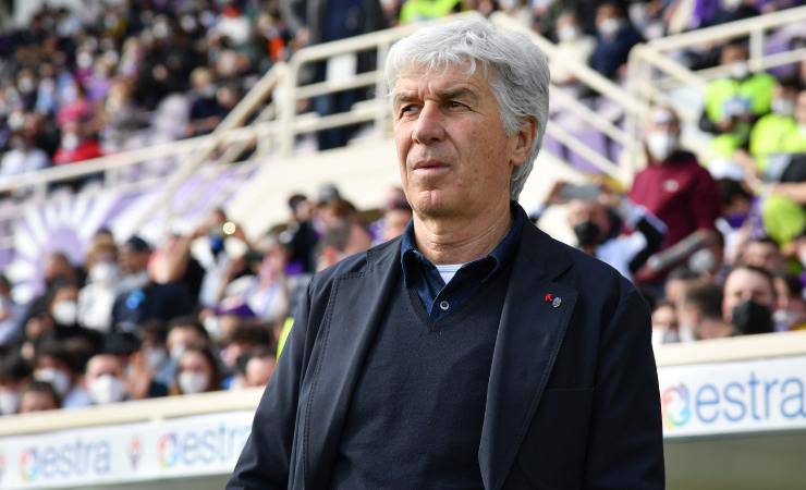 Gian Piero Gasperini espulso in Fiorentina-Atalanta