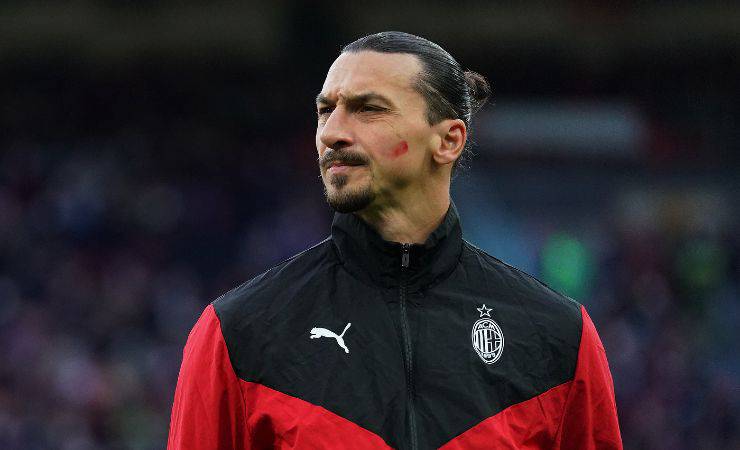 Ibrahimovic, attaccante del Milan 