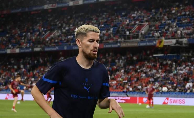 Jorginho, centrocampista della Nazionale italiana