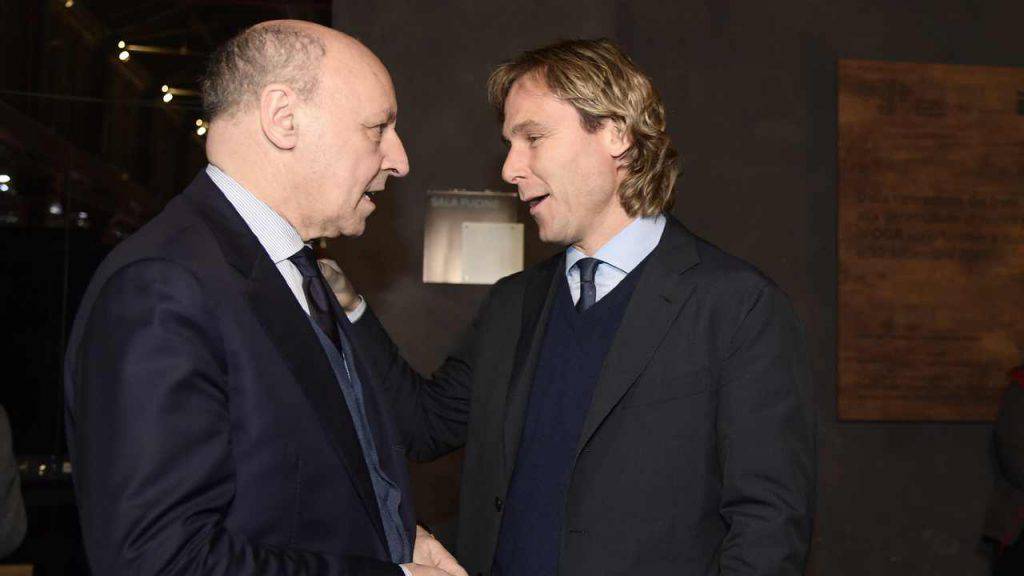 Marotta e Nedved, dirigenti di Inter e Juve 
