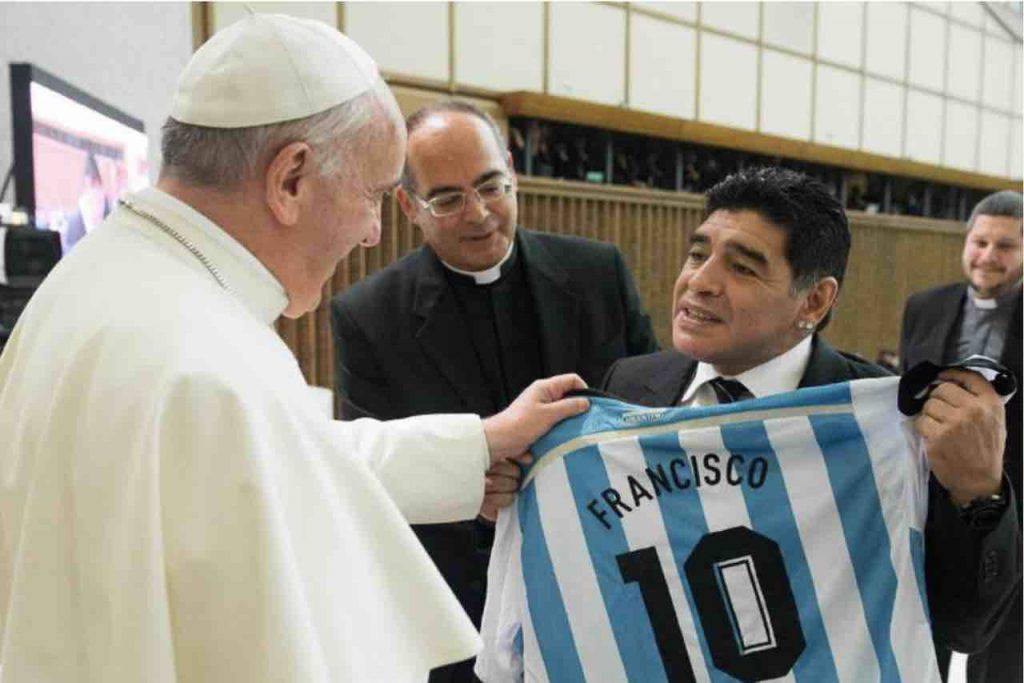 Papa Francesco e Maradona