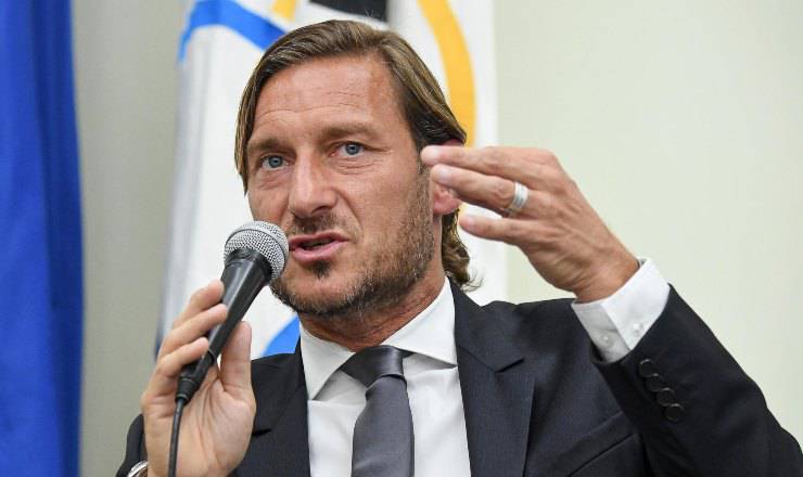 Totti doccia Osvaldo 