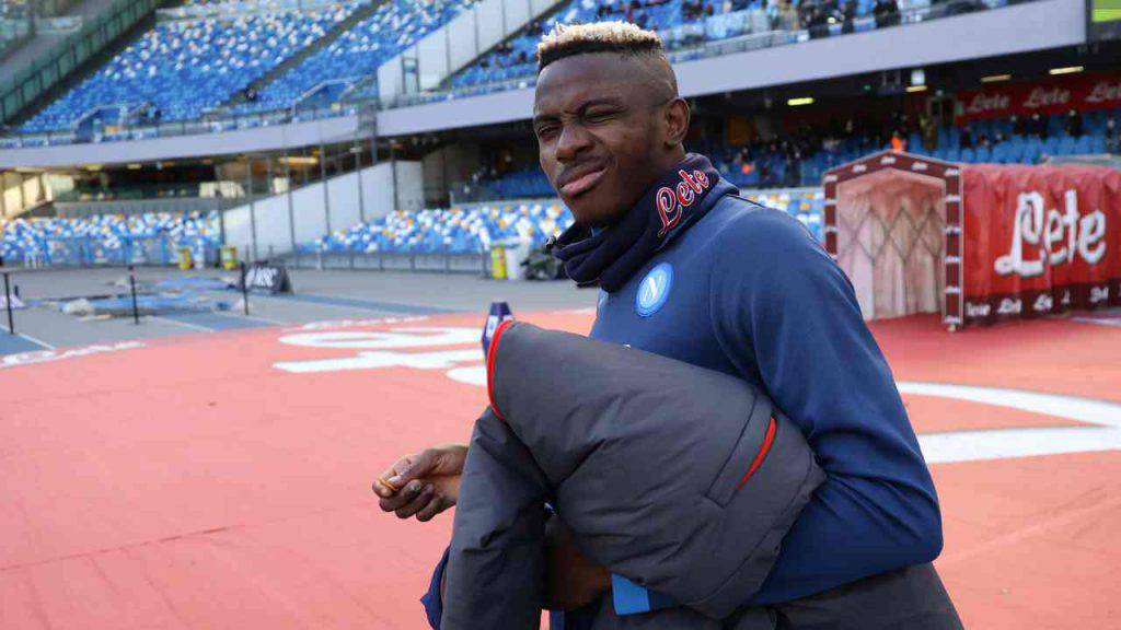 Victor Osimhen, la dedica dopo il gol al Venezia