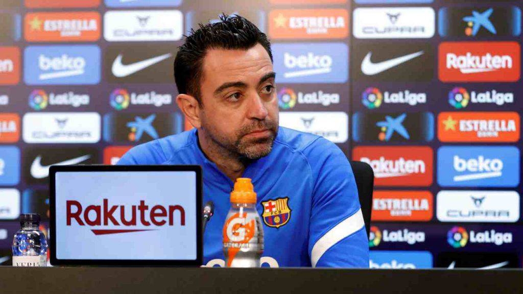 Xavi, allenatore Barcellona 