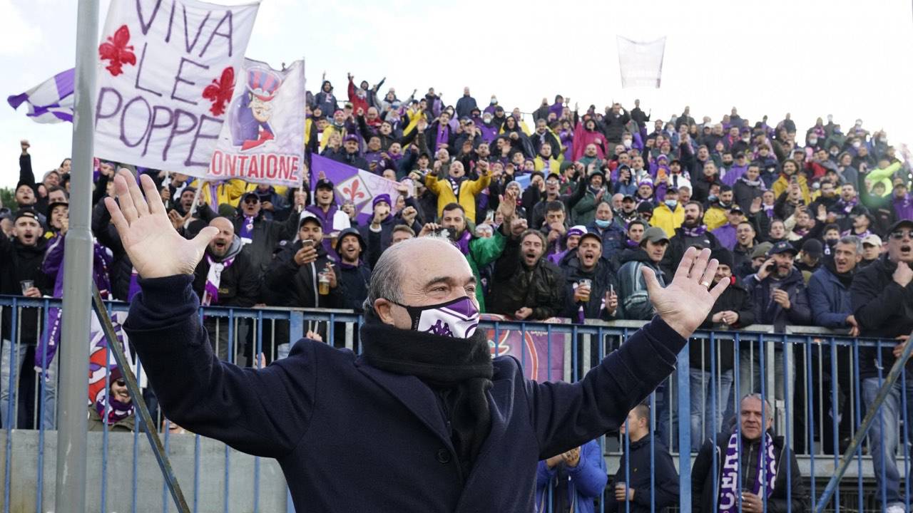 commisso fiorentina vlahovic tifosi calciotoday 20220201 LaPresse