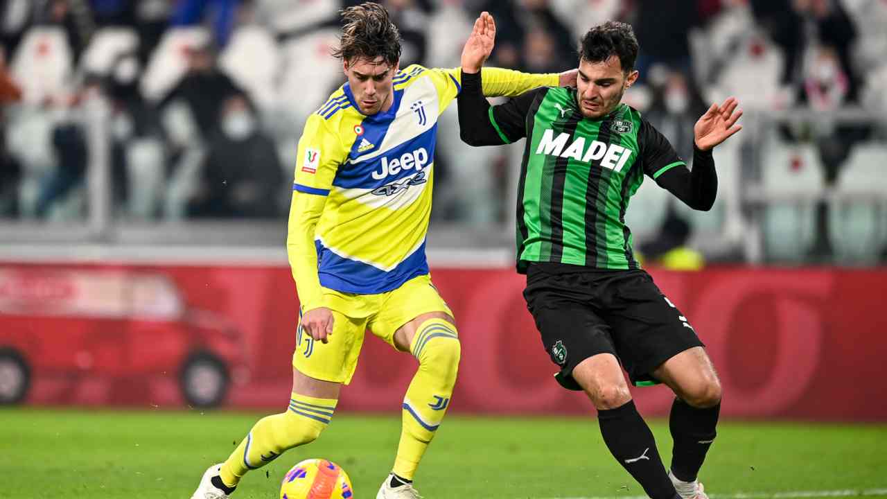Coppa Italia, highlights Juventus-Sassuolo: gol e sintesi partita