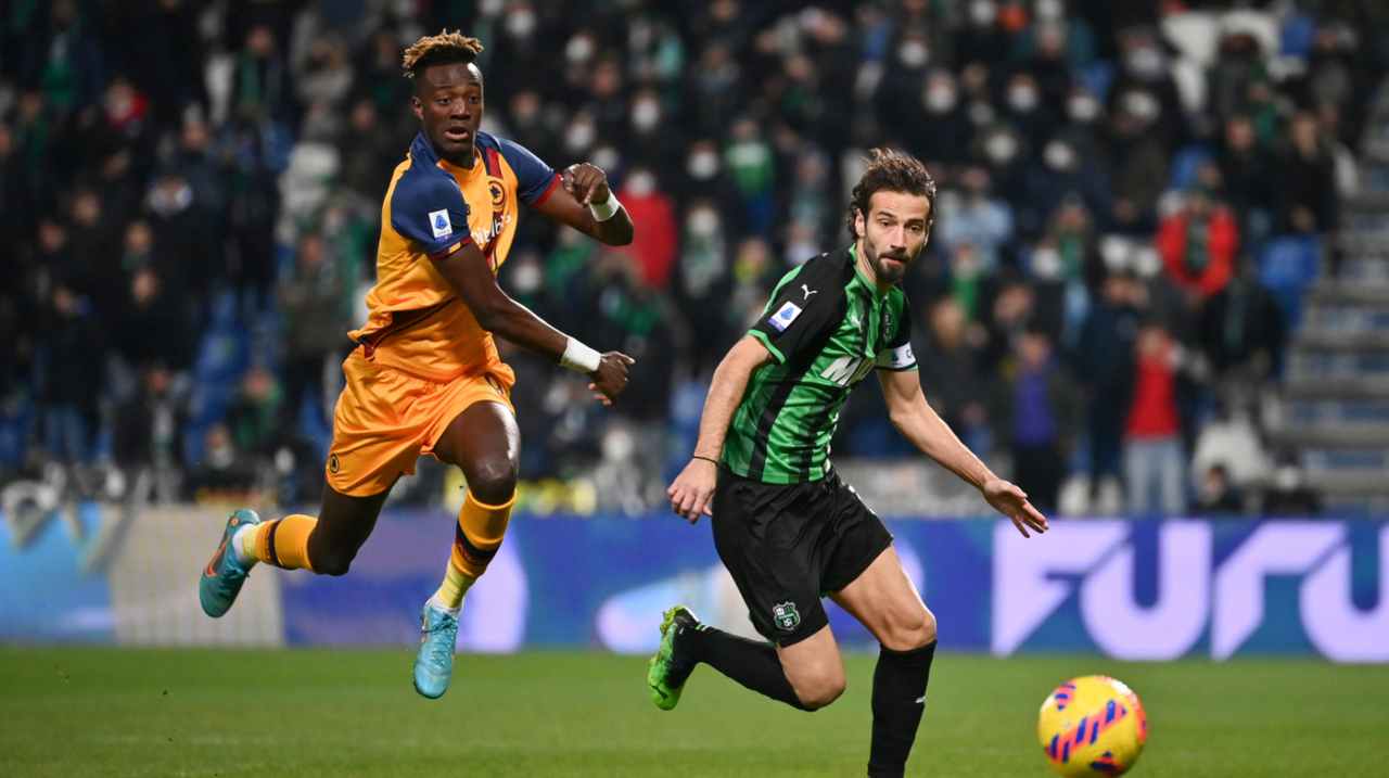 Serie A, highlights Sassuolo-Roma: gol e sintesi partita